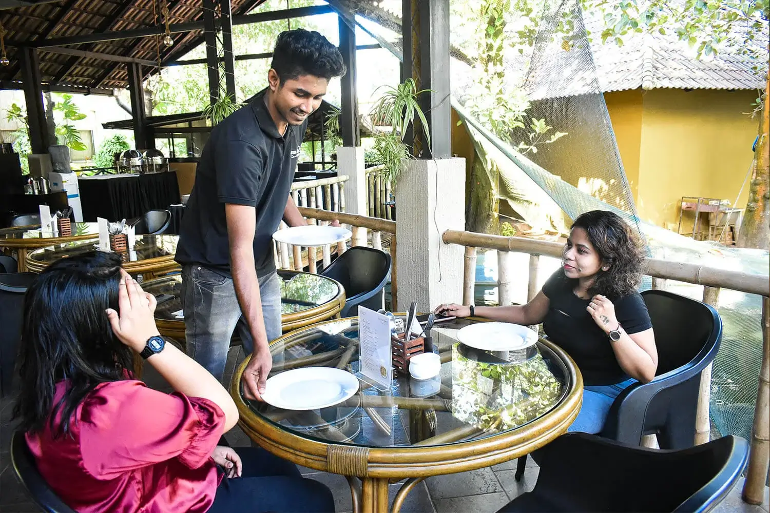Indoor Dining Kuruva Island Resort wayanad