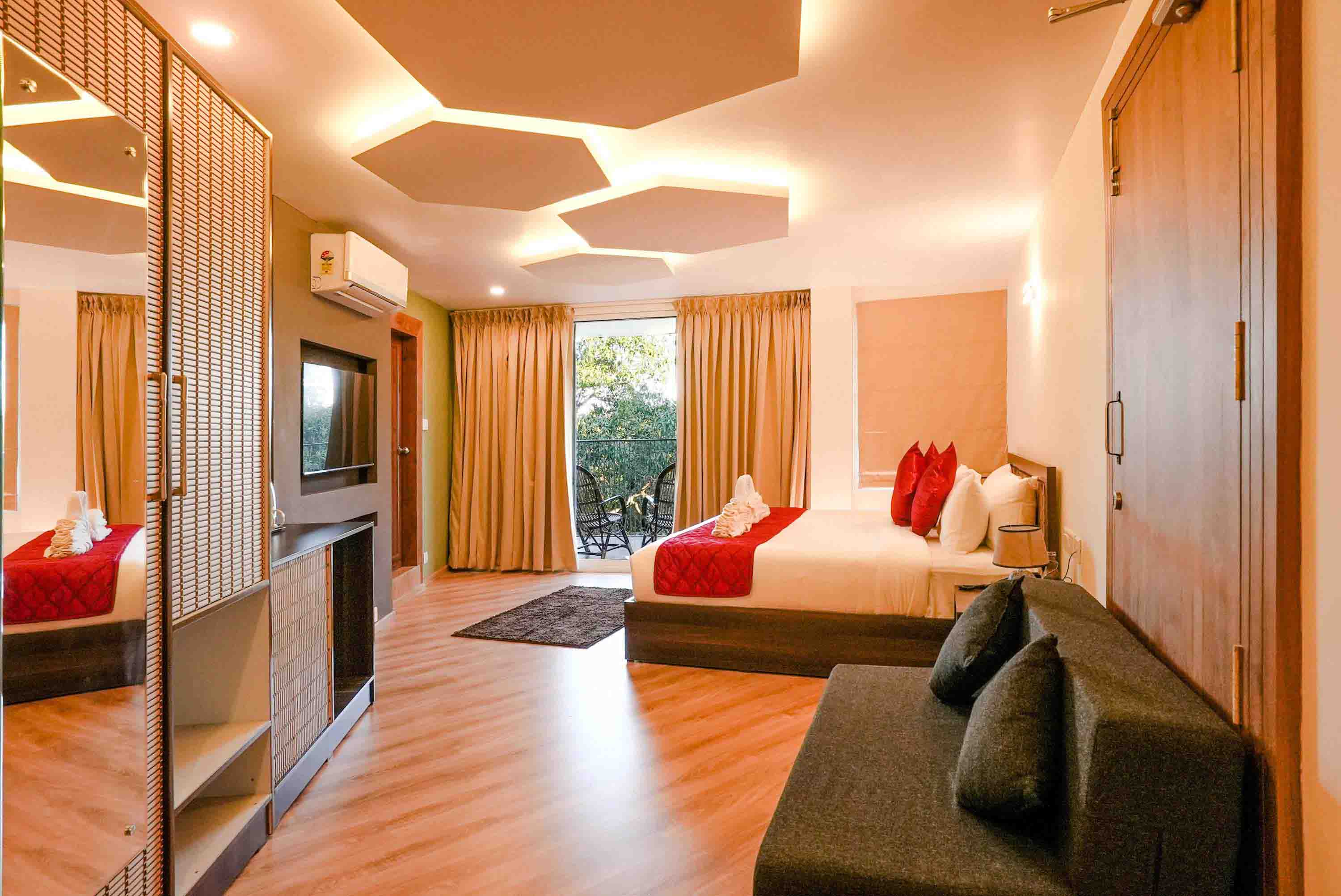 Twin bedroom suite with Tub Kuruva Island Wayanad